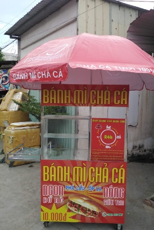 Mái che dù nhỏ gọn