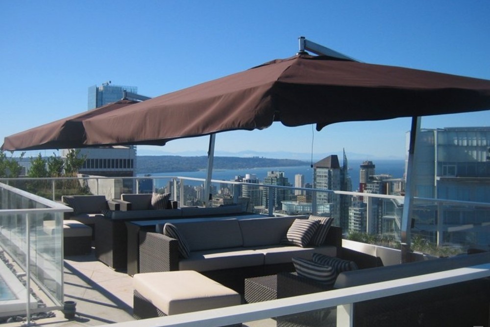 Mái che bạt vải màu đẹp