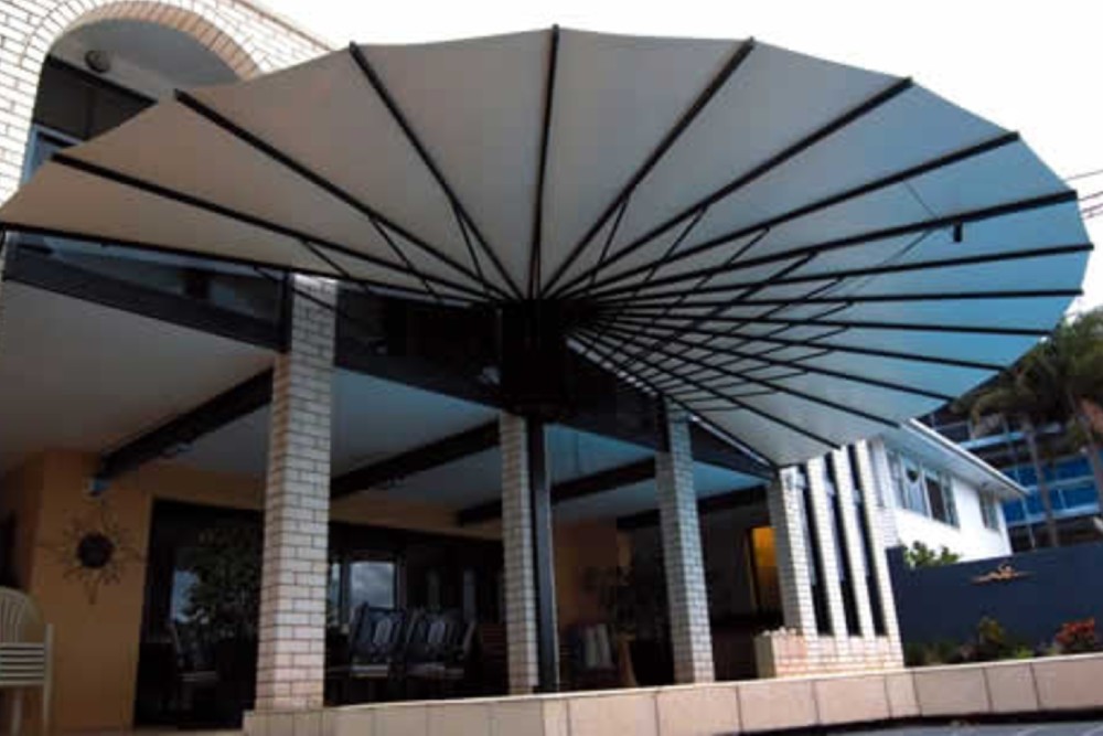 Mái hiên kiểu dáng độc đáo