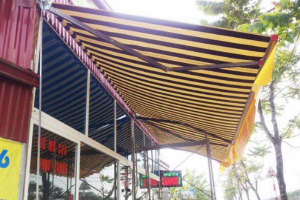 Mái che sọc cuốn tay