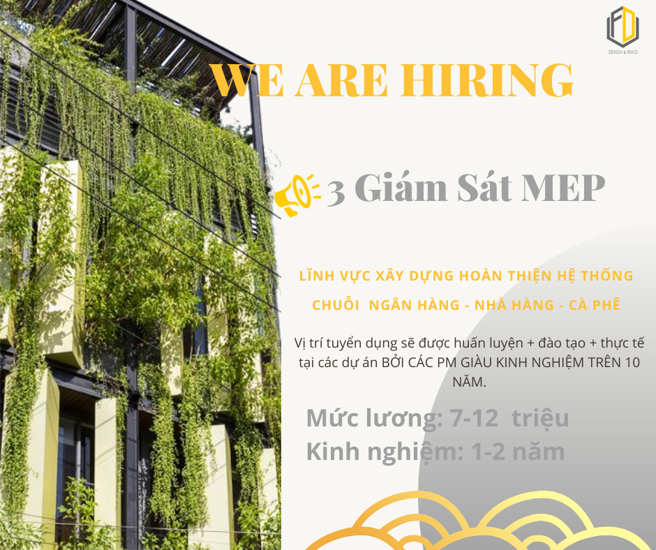 Tuyển dụng giám sát MEP -ifdgroup.vn